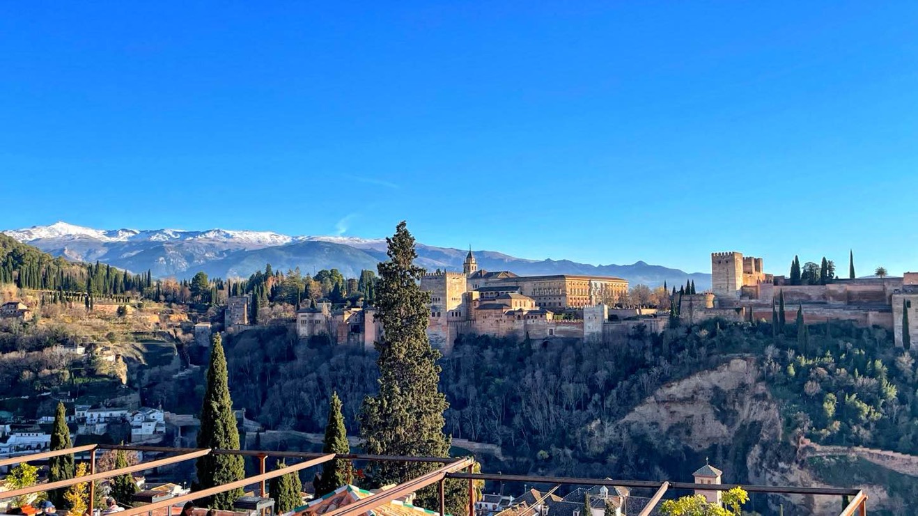 Vista panoramica sull'Alhambra