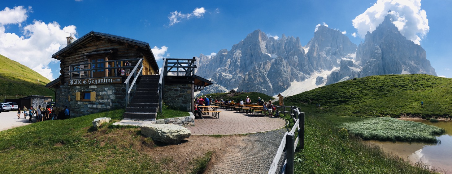 Panorama dalla Baita Segantini