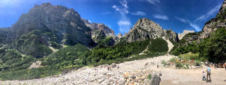 panorama dal rifugio