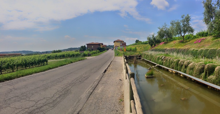 Panoramica vigneti Franciacorta