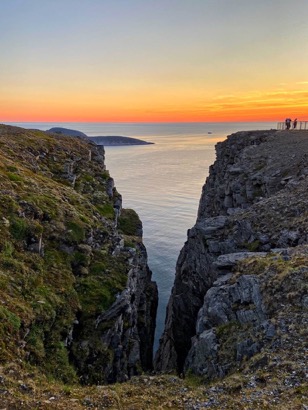 Sunset at NordKapp