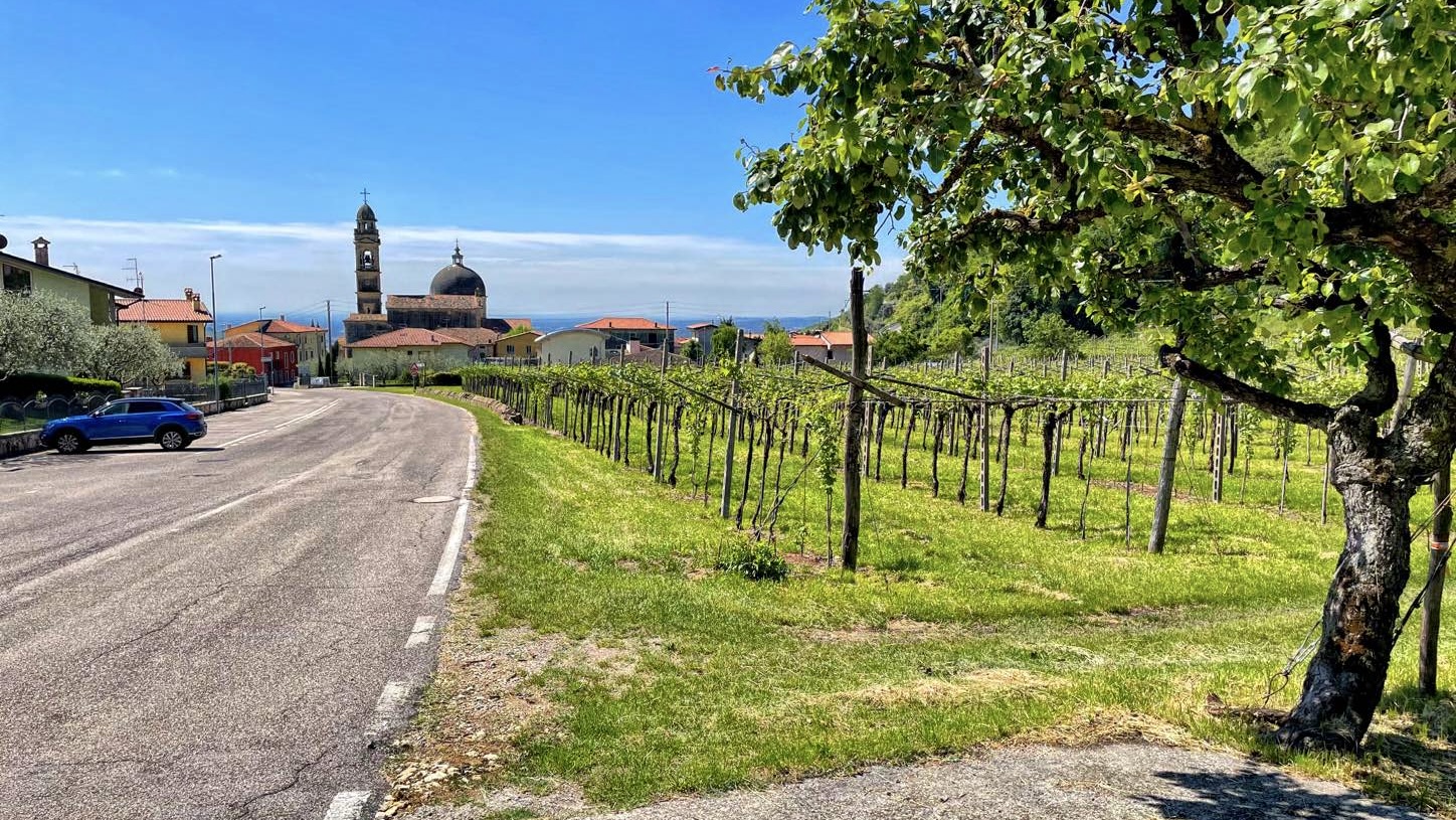 Panorama scendendo verso San Pietro