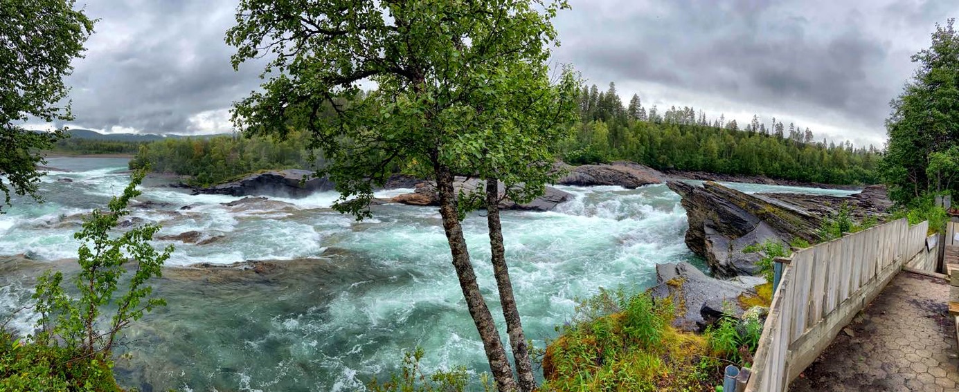 Waterfalls on the way