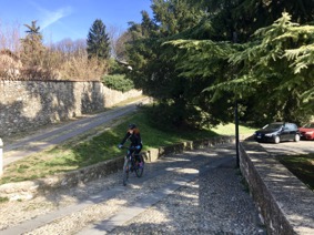 Castello di Lonato in MTB