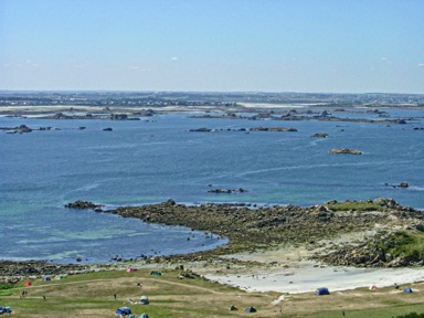 Isola Batz, panorama dal Faro